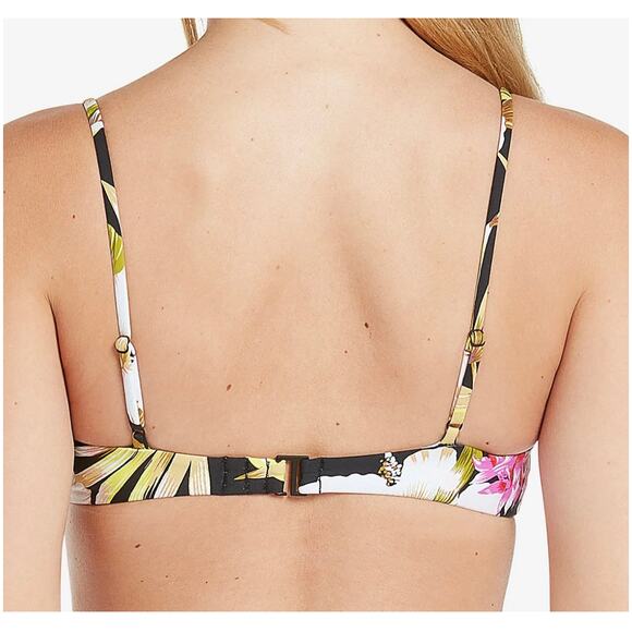 NWT Volcom Shore She Can Scoop Neck Bikini Top Women’s Size Small - Picture 2 of 7